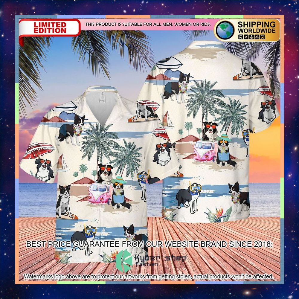 Border Collie Summer Beach Hawaiian Shirt 4 Border Collie Summer Beach Hawaiian Shirt word3