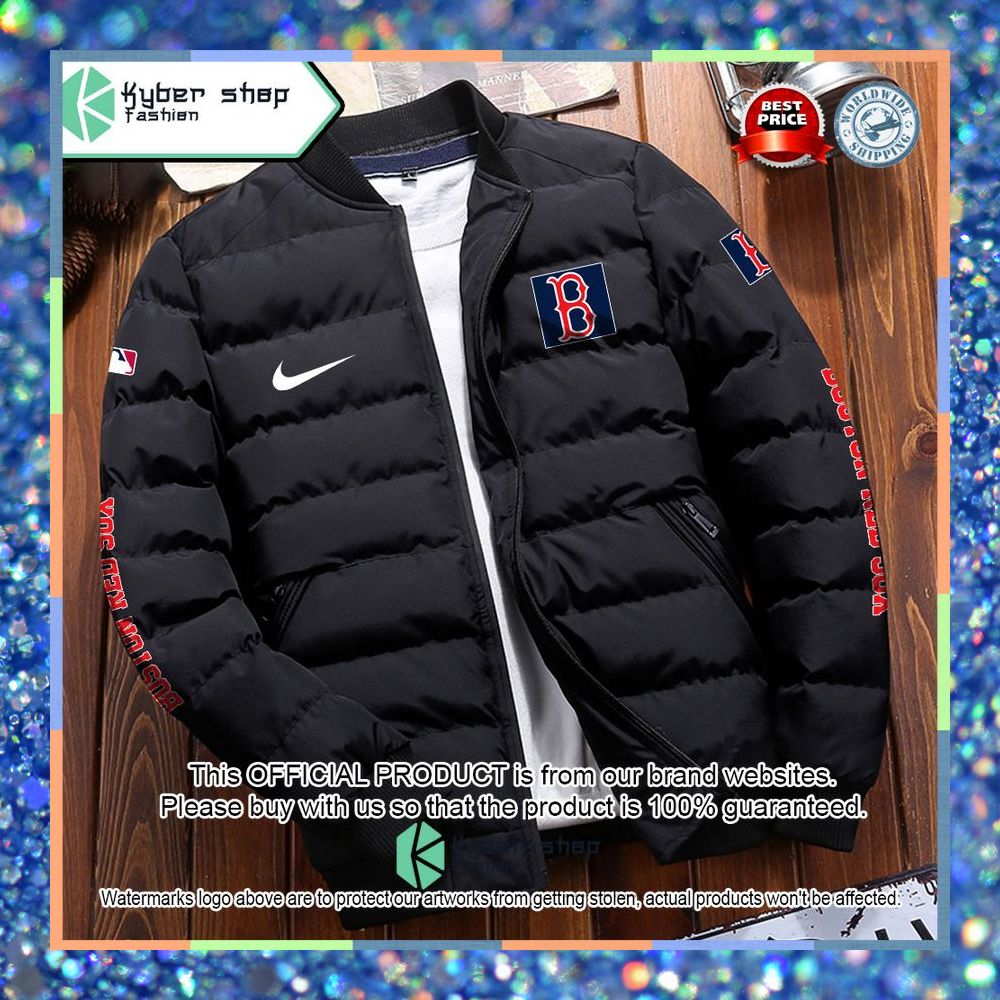 Boston Red Sox MLB Puffer Down Jacket 6 Boston Red Sox MLB Puffer Down Jacket word2