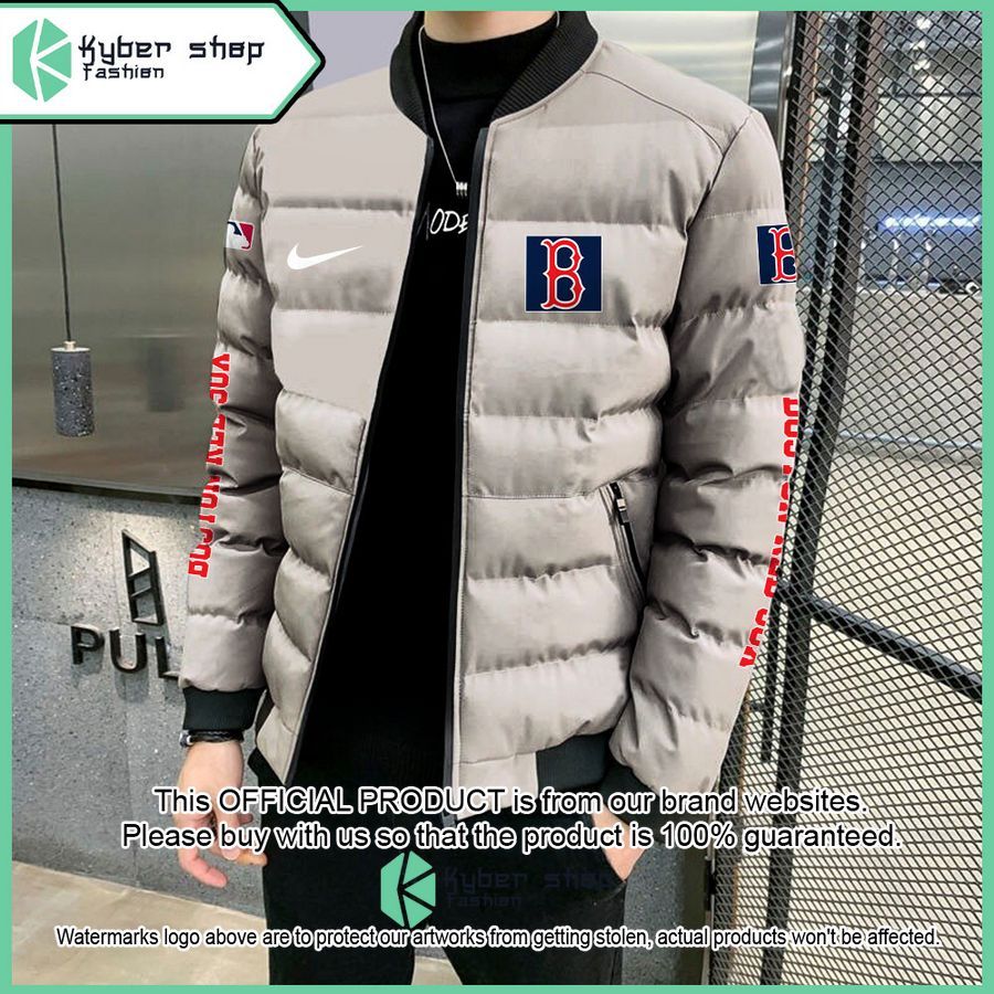 Boston Red Sox MLB Puffer Down Jacket 4 Boston Red Sox MLB Puffer Down Jacket word2