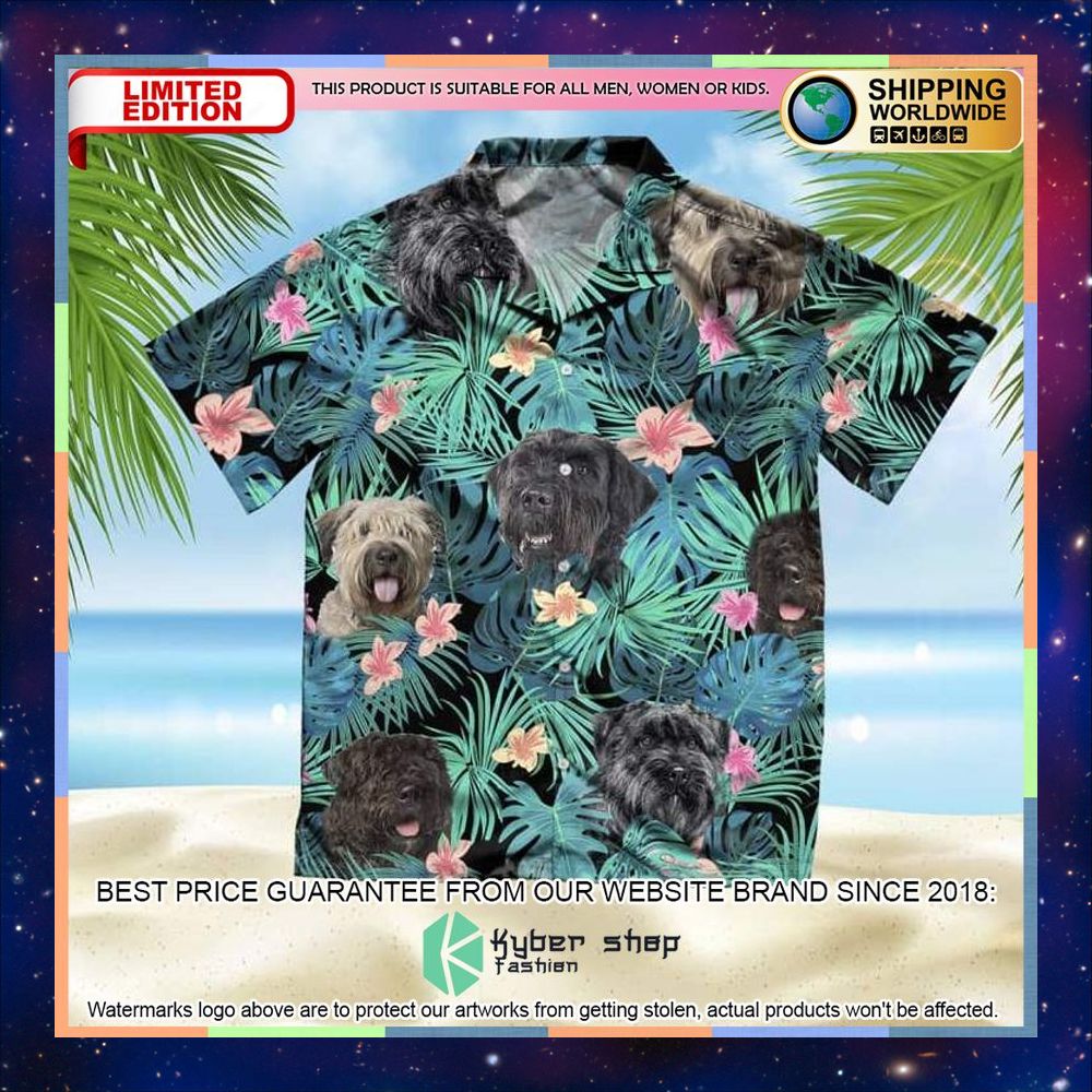 Bouvier Des Flandres Summer Leaves Hawaiian Shirt 3 Bouvier Des Flandres Summer Leaves Hawaiian Shirt word2