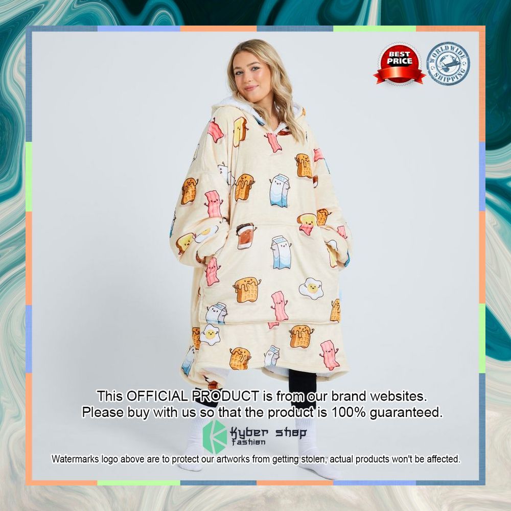 Breakfast Buddies Oodie Blanket Hoodie 11 Breakfast Buddies Oodie Blanket Hoodie word3