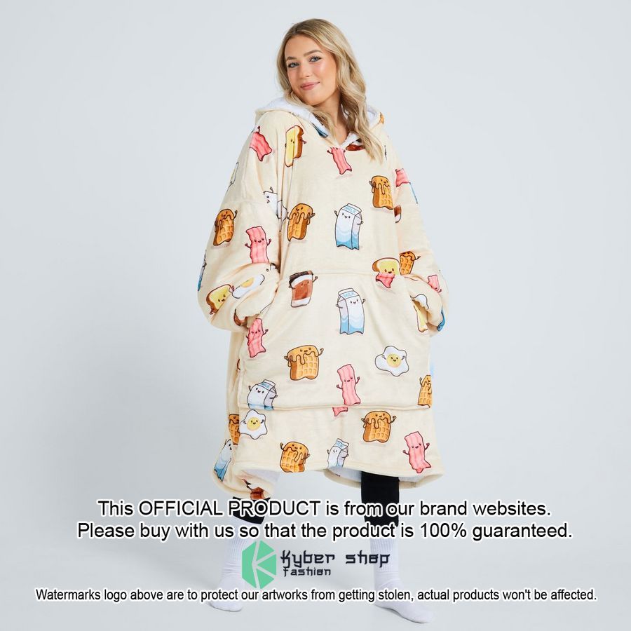Breakfast Buddies Oodie Blanket Hoodie