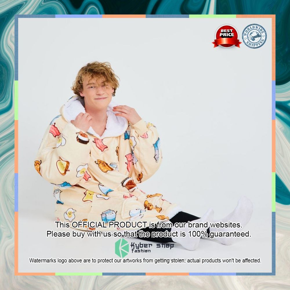 Breakfast Buddies Oodie Blanket Hoodie 20 Breakfast Buddies Oodie Blanket Hoodie word3