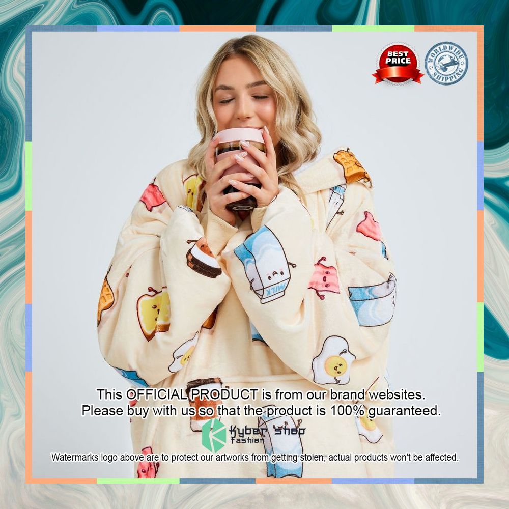 Breakfast Buddies Oodie Blanket Hoodie 16 Breakfast Buddies Oodie Blanket Hoodie word3