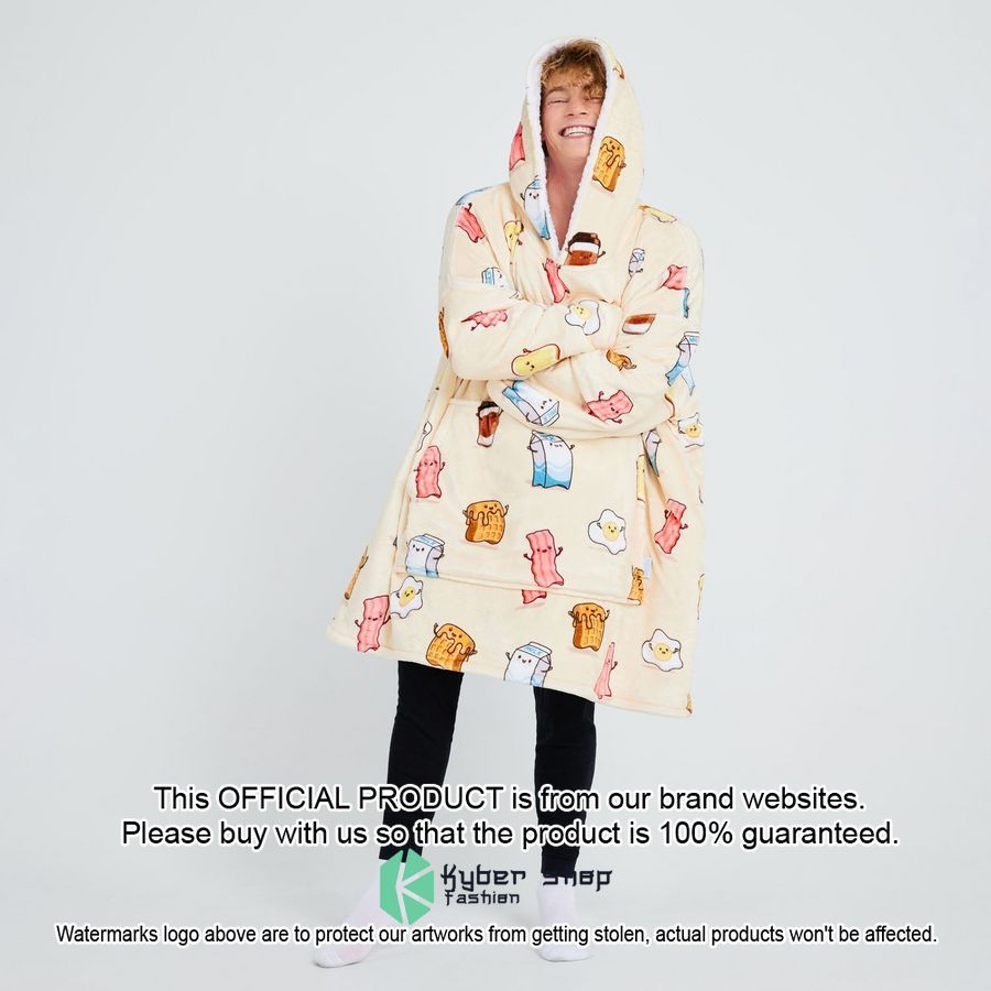 Breakfast Buddies Oodie Blanket Hoodie 7 Breakfast Buddies Oodie Blanket Hoodie word3