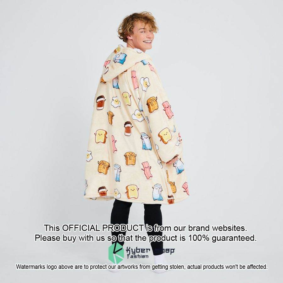 Breakfast Buddies Oodie Blanket Hoodie 8 Breakfast Buddies Oodie Blanket Hoodie word3