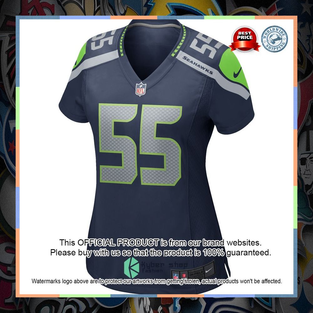 Brian Bosworth Seattle Seahawks Women's Football Retired College Navy Football Jersey 6 Brian Bosworth Seattle Seahawks Women's Football Retired College Navy Football Jersey word1