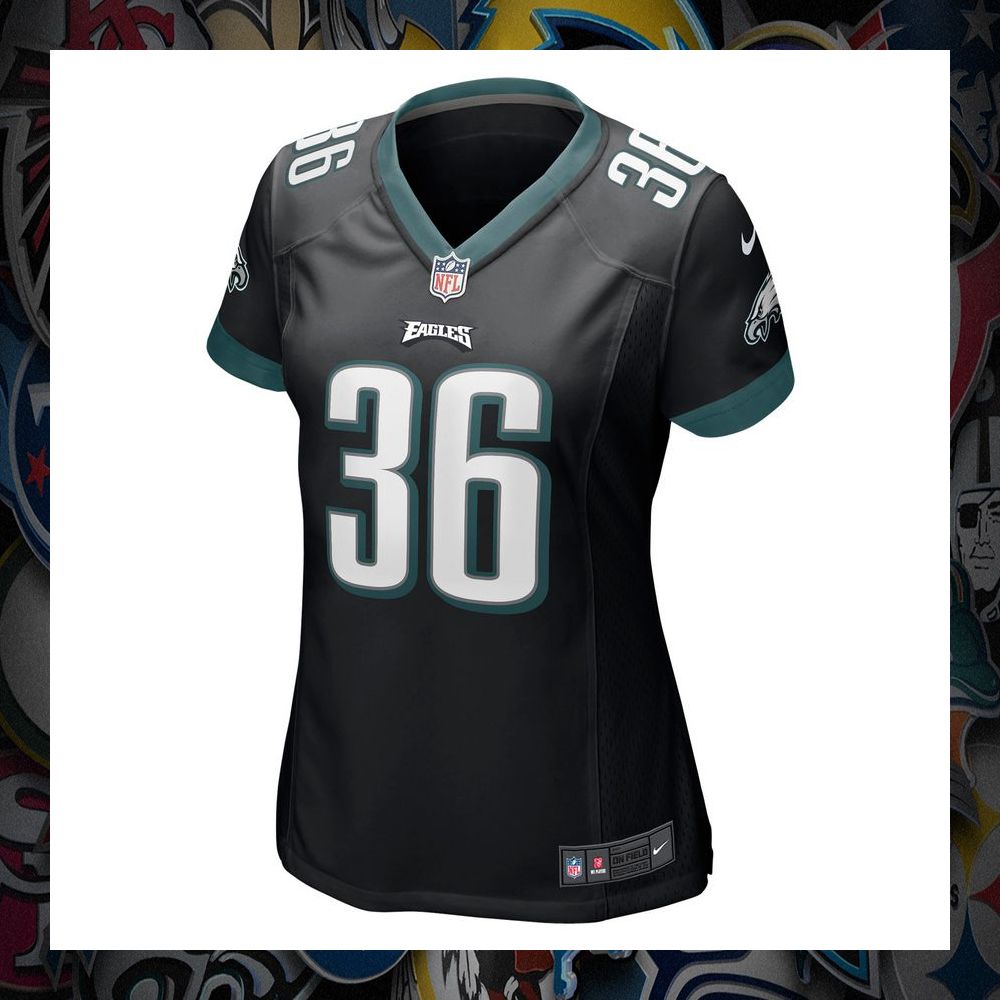 Brian Westbrook Philadelphia Eagles Retired Black Football Jersey 6 Brian Westbrook Philadelphia Eagles Retired Black Football Jersey word3