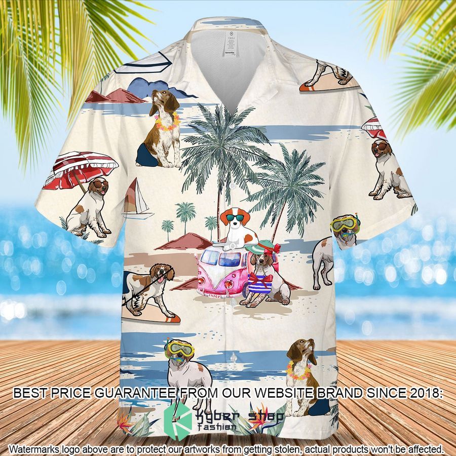 Brittany Summer Beach Hawaiian Shirt word2