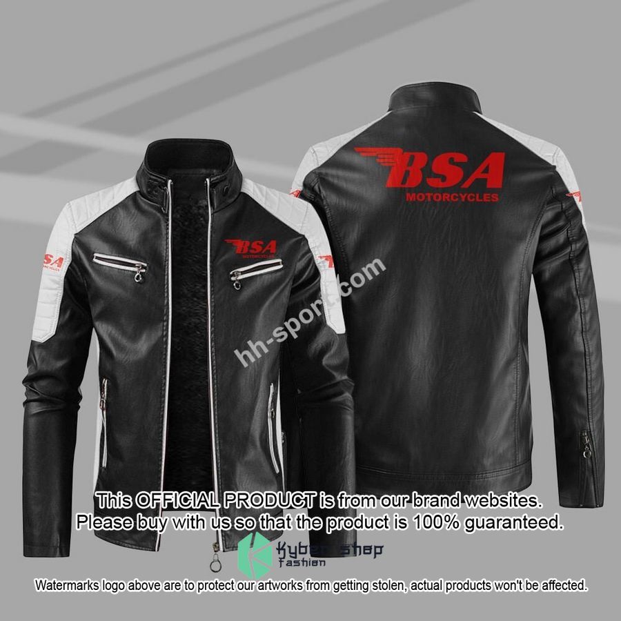 BSA Motorcycles Motor Leather Jacket