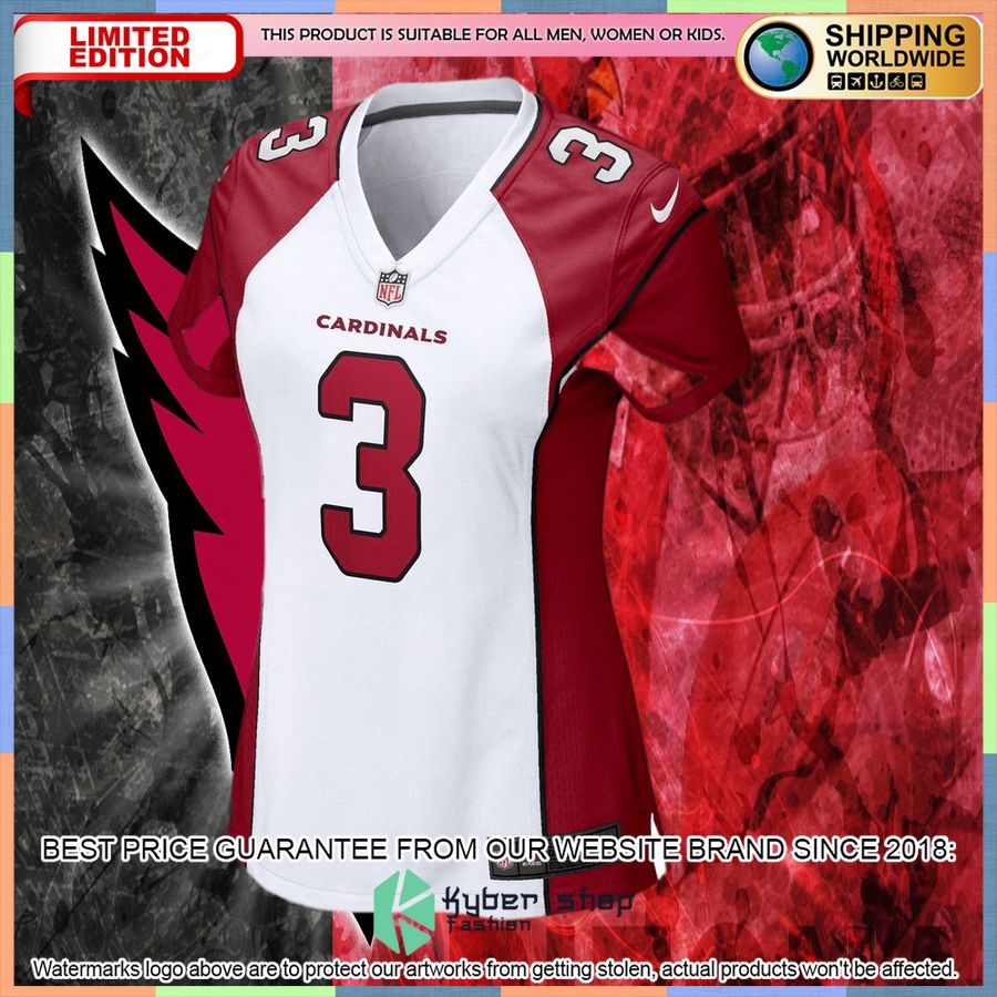 Budda Baker Arizona Cardinals Women's White Football Jersey 5 Budda Baker Arizona Cardinals Women's White Football Jersey word3