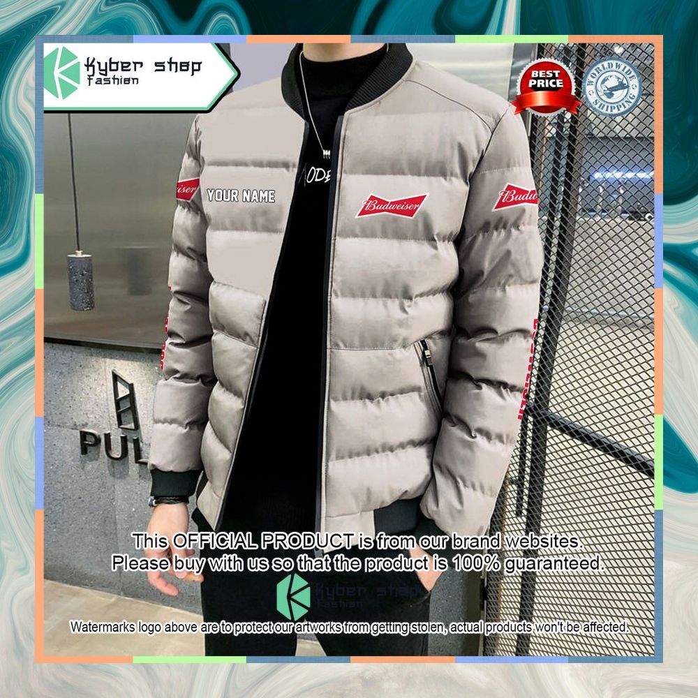 Budweiser Custom Puffer Down Jacket 5 Budweiser Custom Puffer Down Jacket word1
