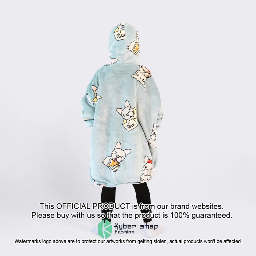 Bulldog Kids Oodie Blanket Hoodie 3 Bulldog Kids Oodie Blanket Hoodie word2