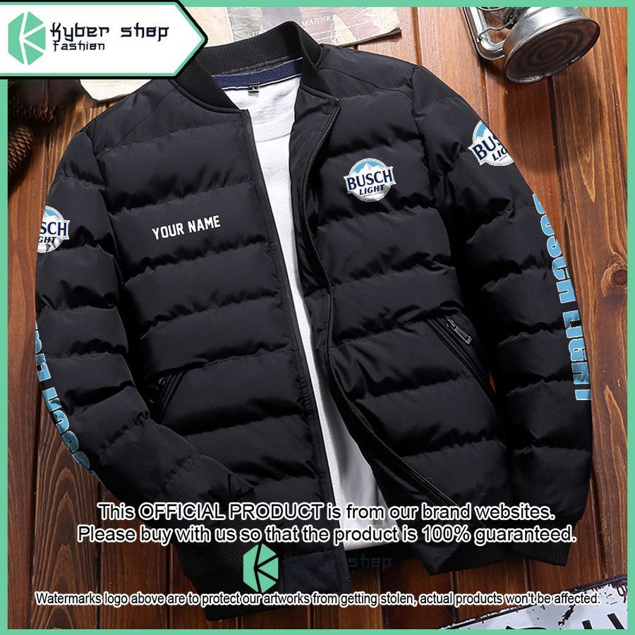 Busch Light Custom Puffer Down Jacket 2 Busch Light Custom Puffer Down Jacket word3