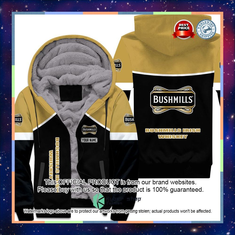 Bushmills Irish Whiskey Custom Fleece Hoodie 3 Bushmills Irish Whiskey Custom Fleece Hoodie word1