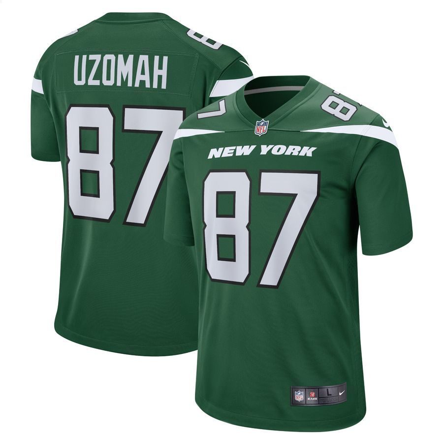 C.J. Uzomah New York Jets Gotham Green Football Jersey