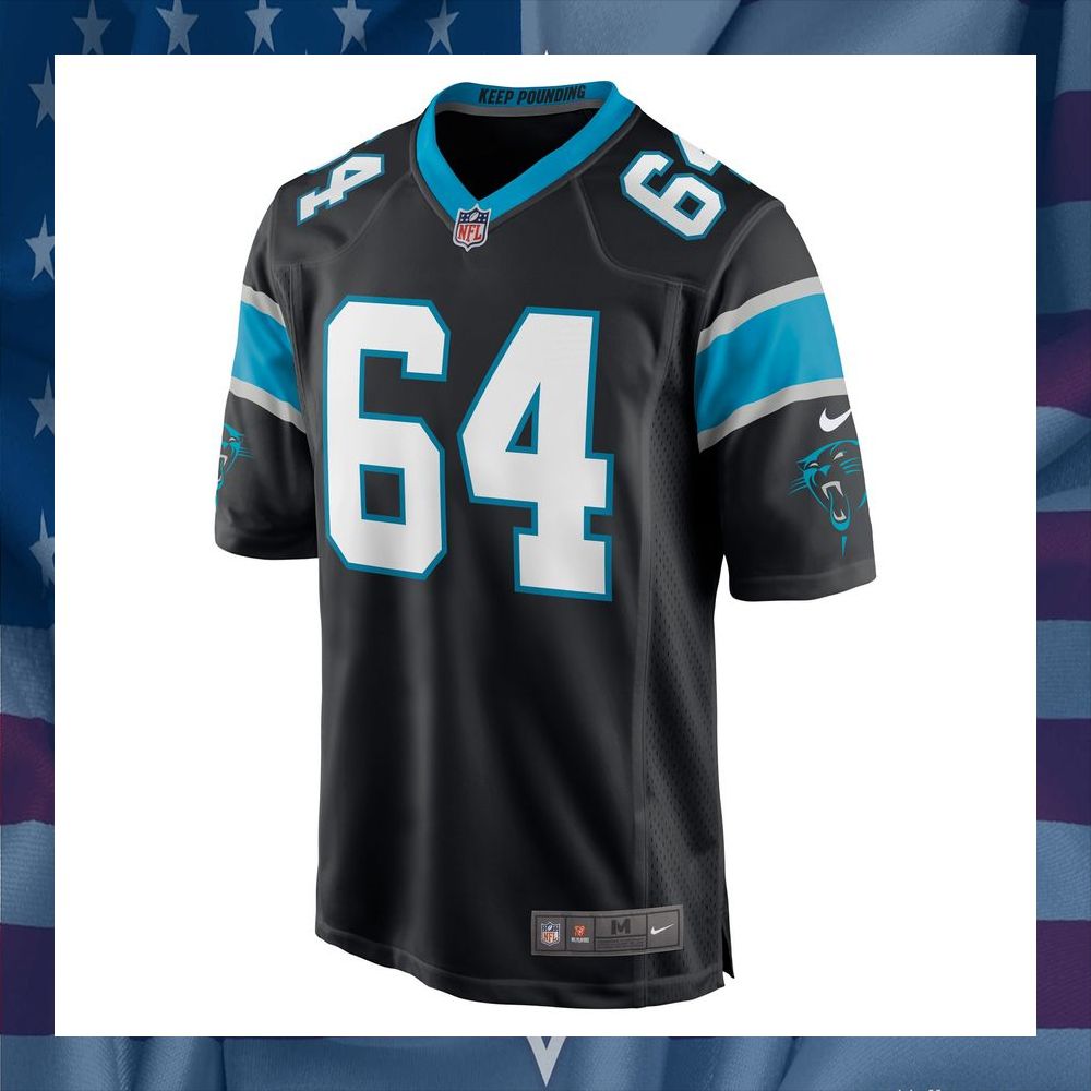 Cade Mays Carolina Panthers Black Football Jersey 6 Cade Mays Carolina Panthers Black Football Jersey word2