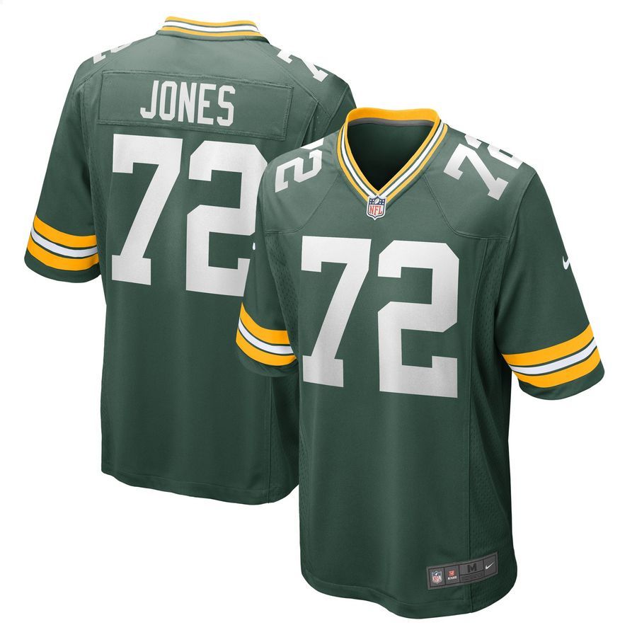 Caleb Jones Green Bay Packers Green Football Jersey