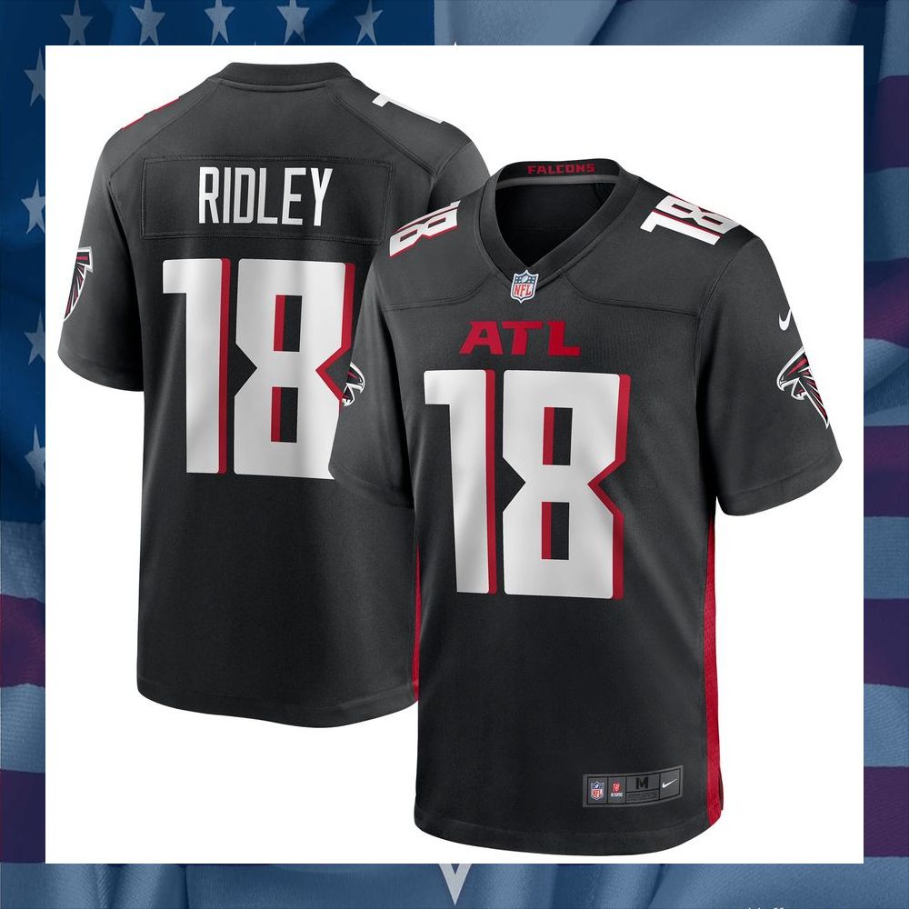 Calvin Ridley Atlanta Falcons Black Football Jersey 6 Calvin Ridley Atlanta Falcons Black Football Jersey word1