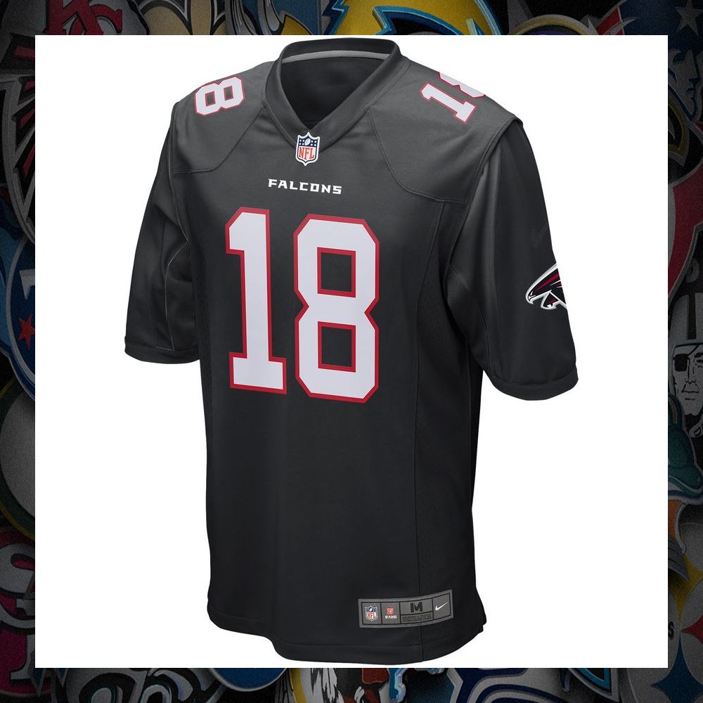 Calvin Ridley Atlanta Falcons Nike Black Football Jersey 6 Calvin Ridley Atlanta Falcons Nike Black Football Jersey word2