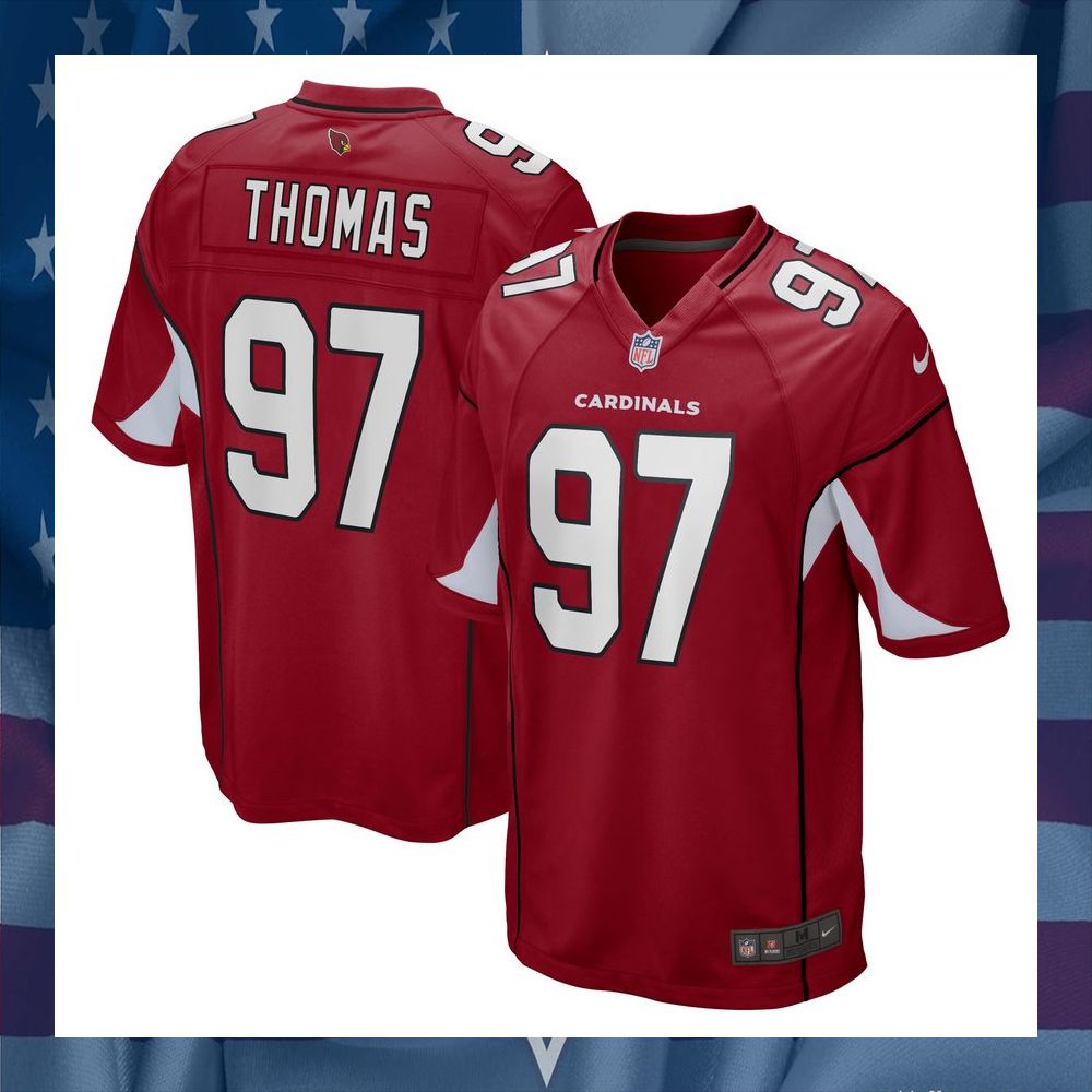 Cameron Thomas Arizona Cardinals Cardinal Football Jersey 8 Cameron Thomas Arizona Cardinals Cardinal Football Jersey word1