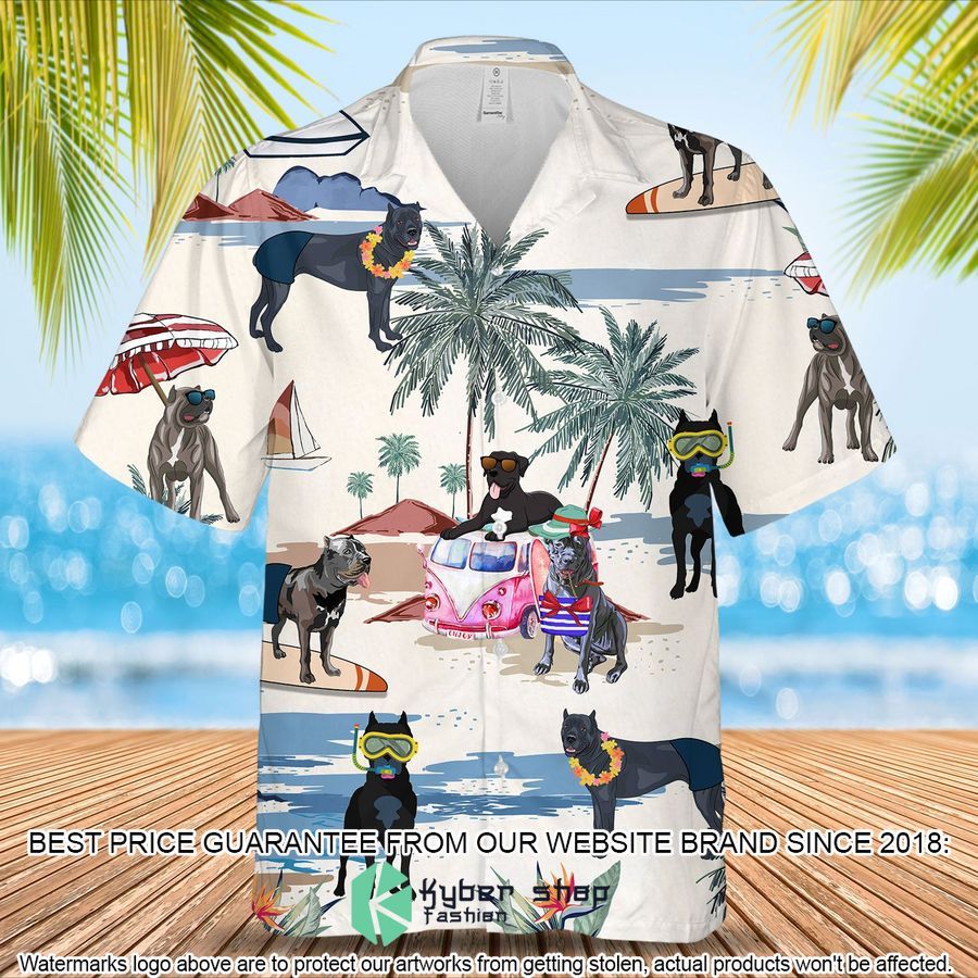 Cane Corso Summer Beach Hawaiian Shirt