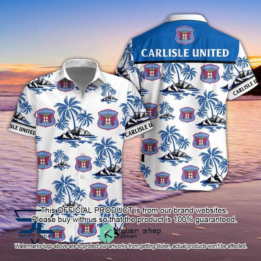 Carlisle United Hawaiian Shirt, Short