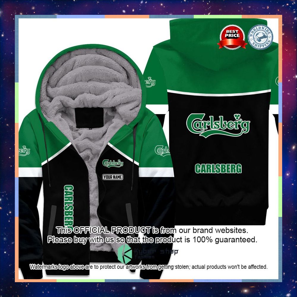 Carlsberg Custom Fleece Hoodie 3 Carlsberg Custom Fleece Hoodie word3