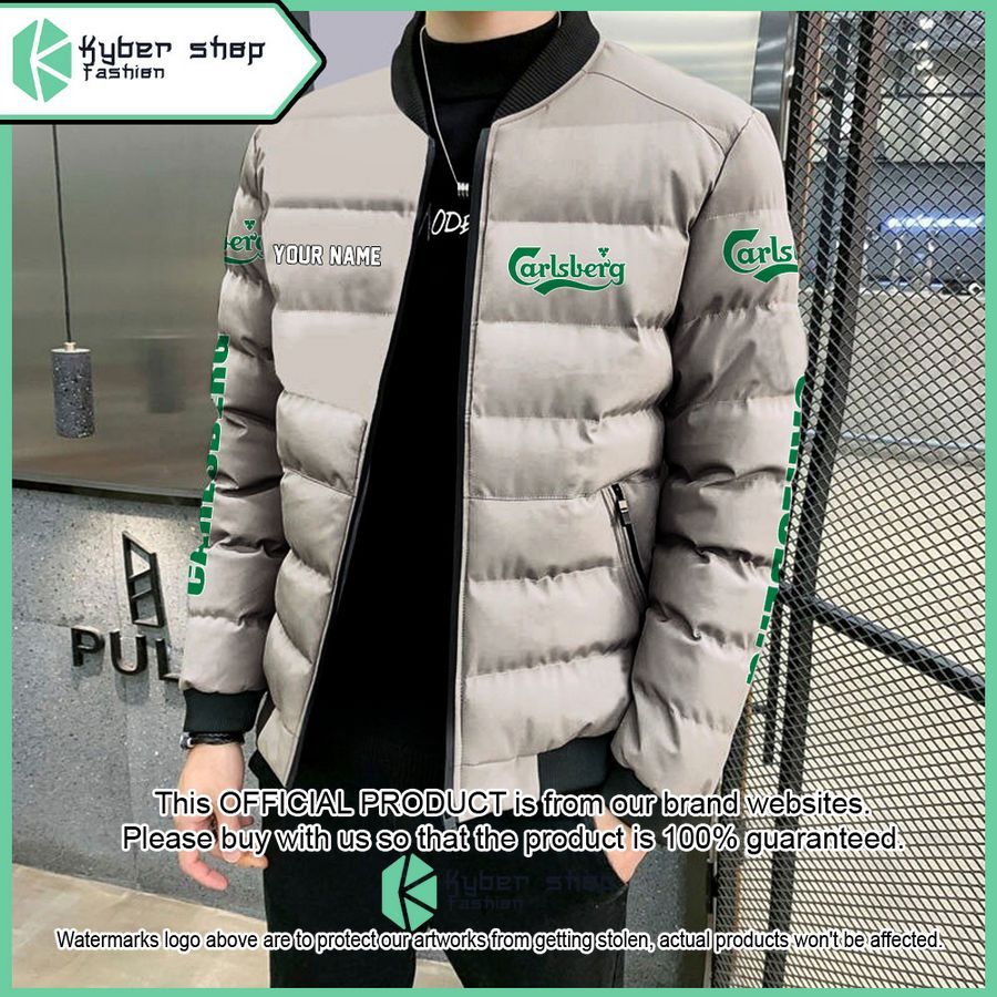 Carlsberg Custom Puffer Down Jacket word3