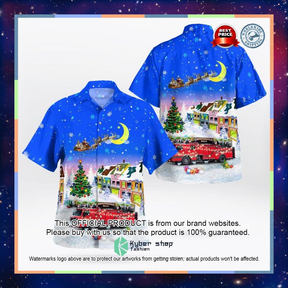 Carpentersville Illinois Carpentersville Fire Department Christmas Hawaiian Shirt 19 Carpentersville Illinois Carpentersville Fire Department Christmas Hawaiian Shirt word3