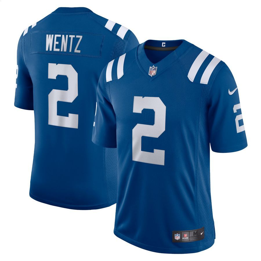 Carson Wentz Indianapolis Colts Nike Royal Football Jersey