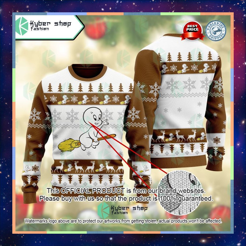 Casper the Friendly Ghost Casper the Friendly Ghost Ugly Sweater 6 Casper the Friendly Ghost Casper the Friendly Ghost Ugly Sweater word1