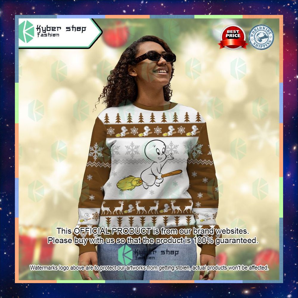 Casper the Friendly Ghost Casper the Friendly Ghost Ugly Sweater 9 Casper the Friendly Ghost Casper the Friendly Ghost Ugly Sweater word1