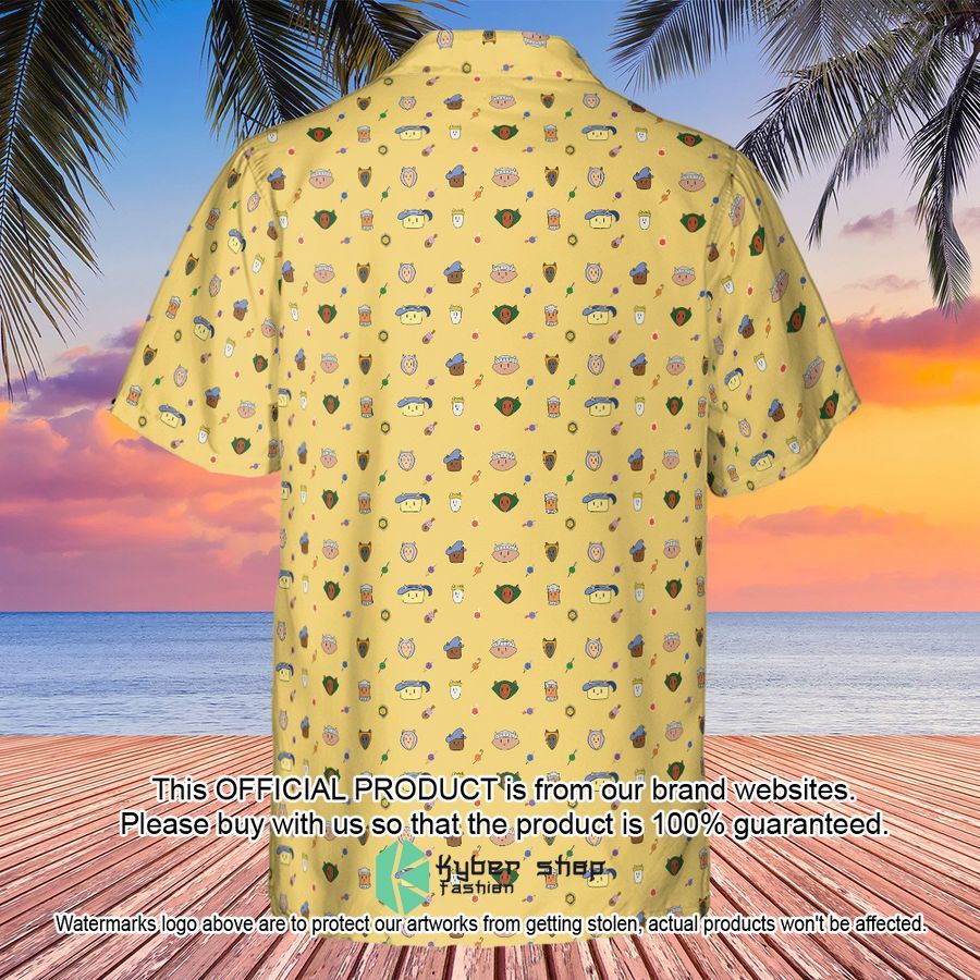Cat Dungeons & Dragons Classes Pattern Hawaiian Shirt 3 Cat Dungeons & Dragons Classes Pattern Hawaiian Shirt word2