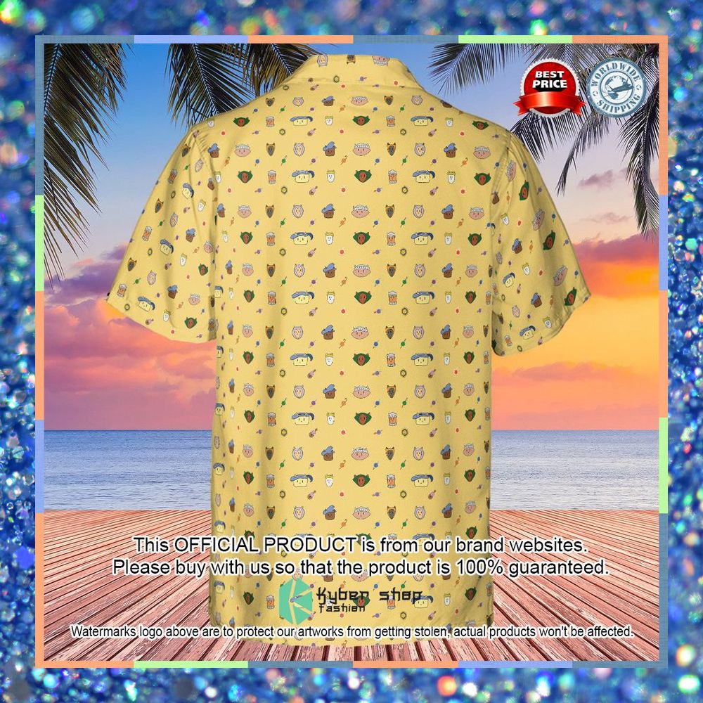 Cat Dungeons & Dragons Classes Pattern Hawaiian Shirt 7 Cat Dungeons & Dragons Classes Pattern Hawaiian Shirt word2
