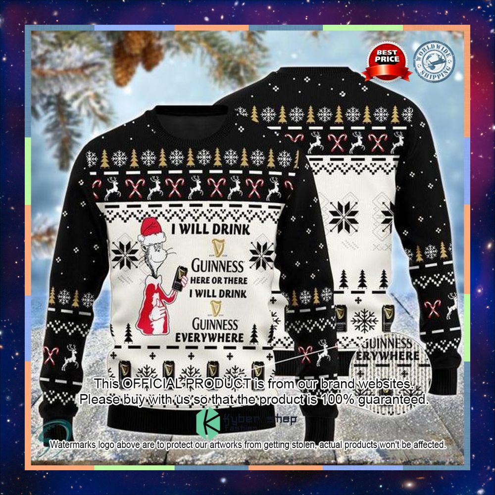 CatSeuss Guinness Ugly Christmas Sweater 3 CatSeuss Guinness Ugly Christmas Sweater word3