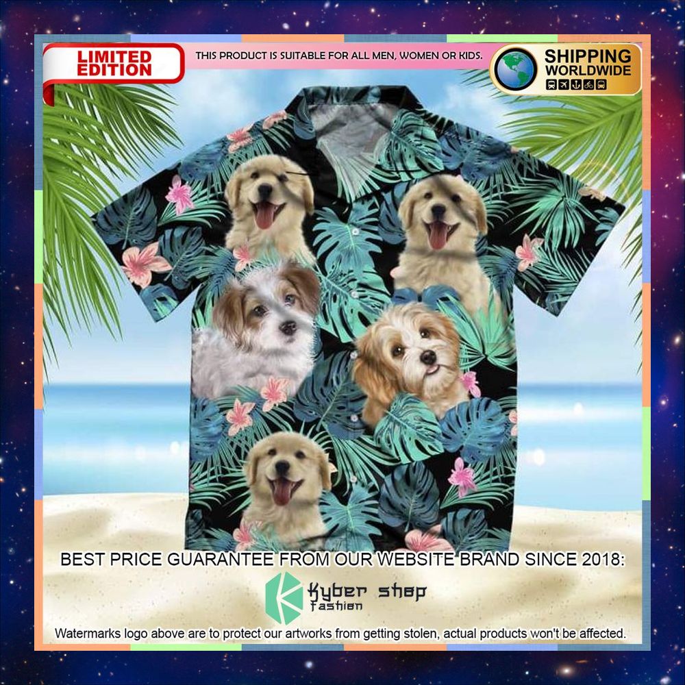 Cavachon Summer Leaves Hawaiian Shirt 3 Cavachon Summer Leaves Hawaiian Shirt word1