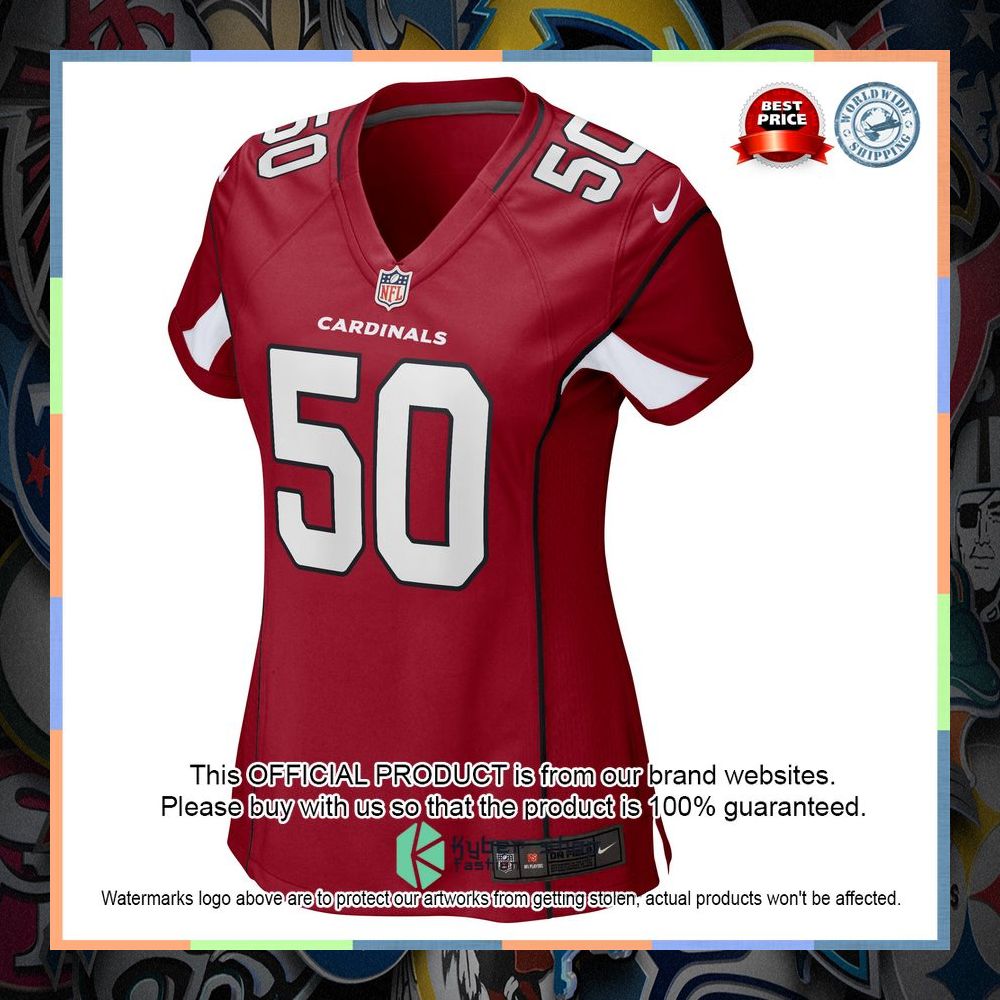 Chandler Wooten Arizona Cardinals Cardinal Football Jersey 31 Chandler Wooten Arizona Cardinals Cardinal Football Jersey word2