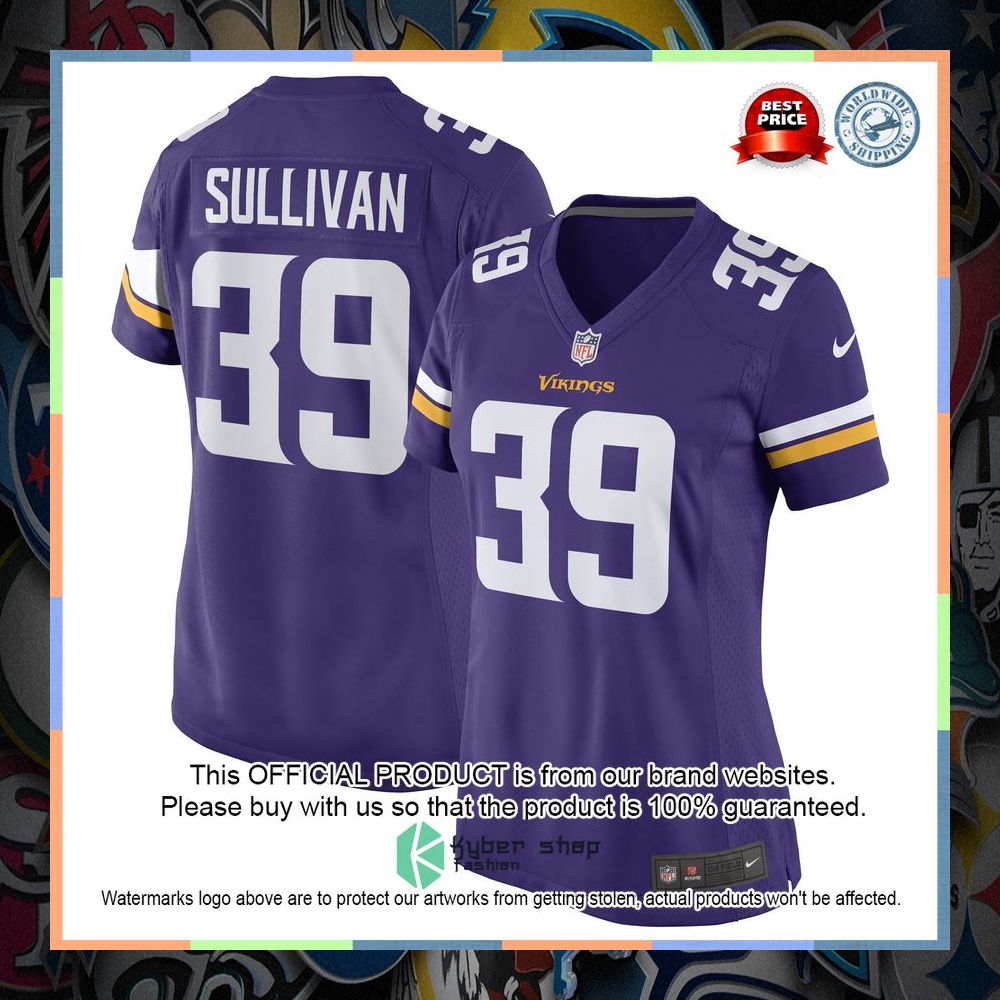 Chandon Sullivan Minnesota Vikings Purple Football Jersey 5 Chandon Sullivan Minnesota Vikings Purple Football Jersey word1