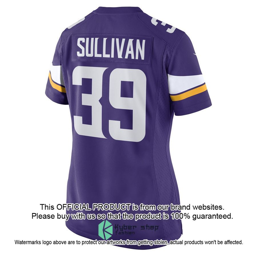 Chandon Sullivan Minnesota Vikings Purple Football Jersey 3 Chandon Sullivan Minnesota Vikings Purple Football Jersey word1