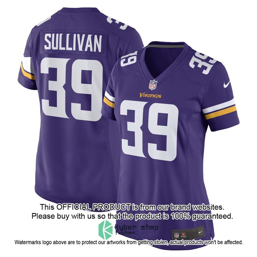 Chandon Sullivan Minnesota Vikings Purple Football Jersey 4 Chandon Sullivan Minnesota Vikings Purple Football Jersey word1