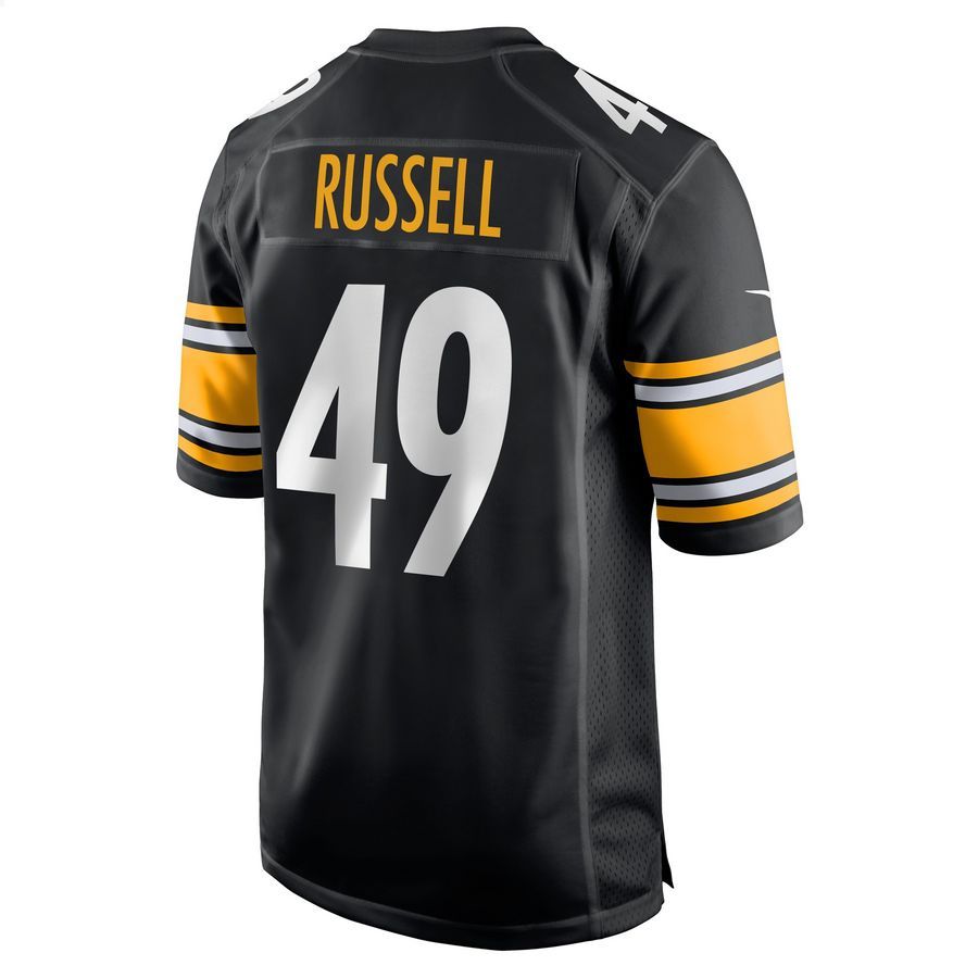 Chapelle Russell Pittsburgh Steelers Black Football Jersey 3 Chapelle Russell Pittsburgh Steelers Black Football Jersey word3
