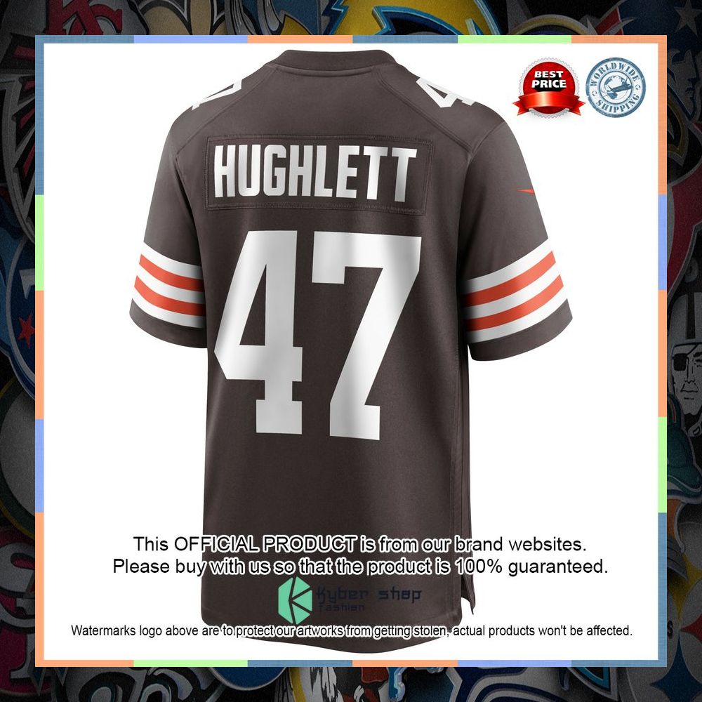 Charley Hughlett Cleveland Browns Brown Football Jersey 7 Charley Hughlett Cleveland Browns Brown Football Jersey word3