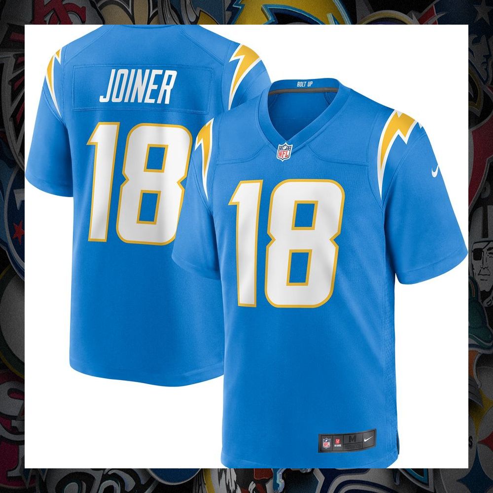 Charlie Joiner Los Angeles Chargers Retired Powder Blue Football Jersey 5 Charlie Joiner Los Angeles Chargers Retired Powder Blue Football Jersey word3