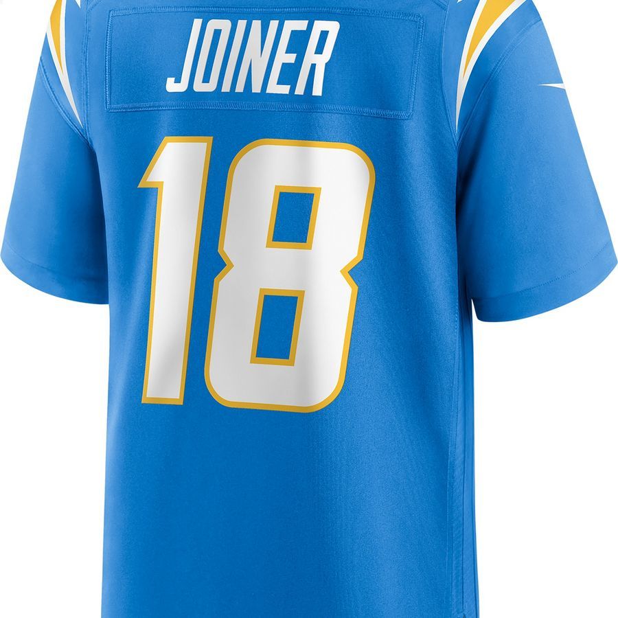 Charlie Joiner Los Angeles Chargers Retired Powder Blue Football Jersey 3 Charlie Joiner Los Angeles Chargers Retired Powder Blue Football Jersey word3