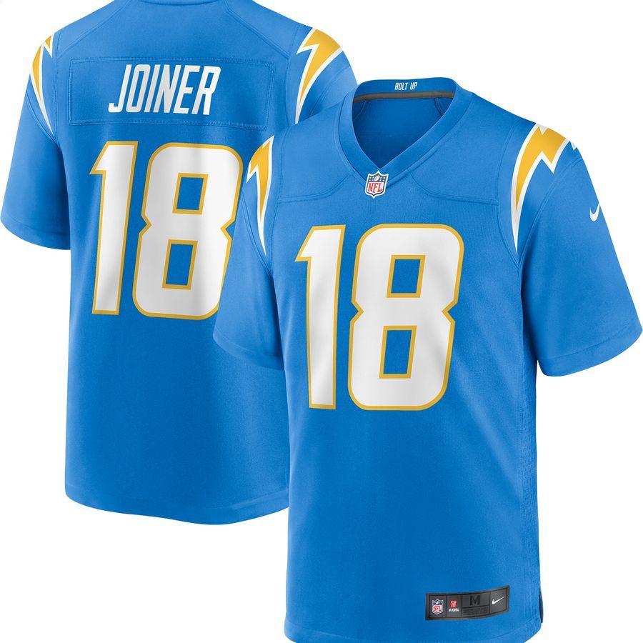 Charlie Joiner Los Angeles Chargers Retired Powder Blue Football Jersey 4 Charlie Joiner Los Angeles Chargers Retired Powder Blue Football Jersey word3