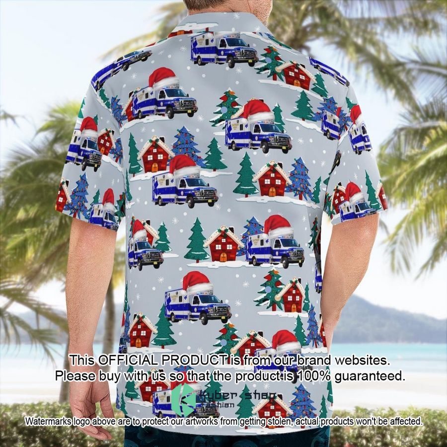 Chatham New Jersey Chatham Emergency Squad Christmas Hawaiian Shirt 4 Chatham New Jersey Chatham Emergency Squad Christmas Hawaiian Shirt word3