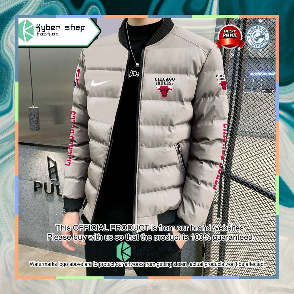 Chicago Bulls NBA Puffer Down Jacket 5 Chicago Bulls NBA Puffer Down Jacket word1