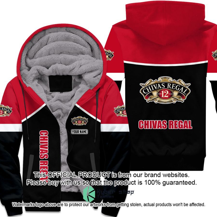 Chivas Regal Custom Fleece Hoodie word1
