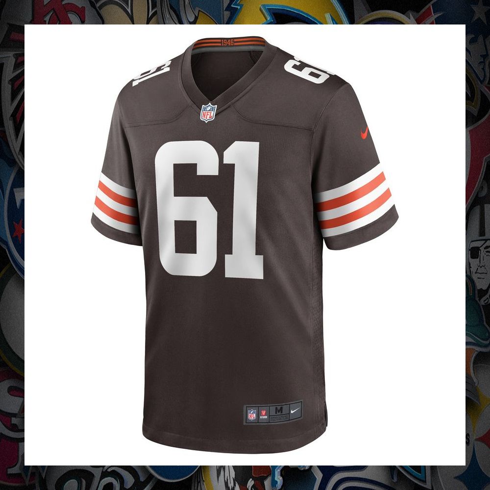 Chris Odom Cleveland Browns Brown Football Jersey 6 Chris Odom Cleveland Browns Brown Football Jersey word3
